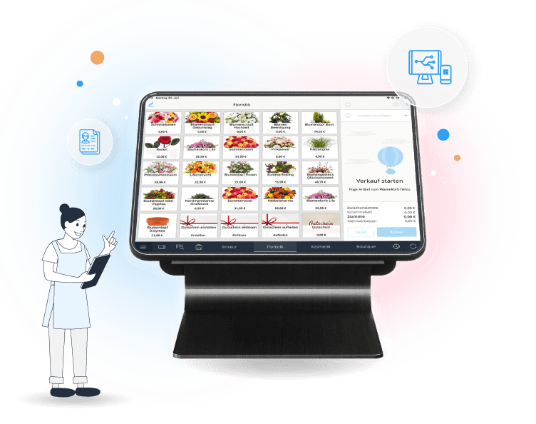 Das smarte Tillhub Kassensystem - Die beste Lösung für Floristen