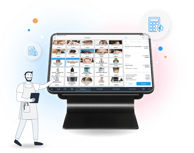 Das smarte Tillhub Kassensystem für Friseure