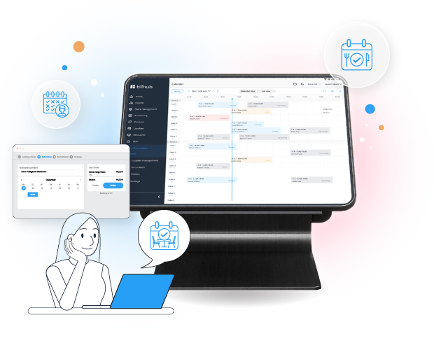 Tillhub Online Tischreservierung